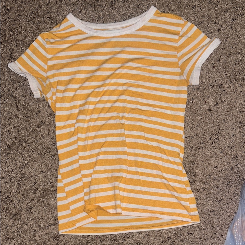 Yellow Striped T-Shirt